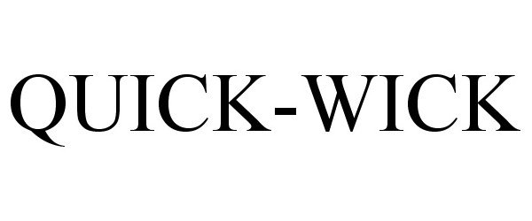 Trademark Logo QUICK-WICK