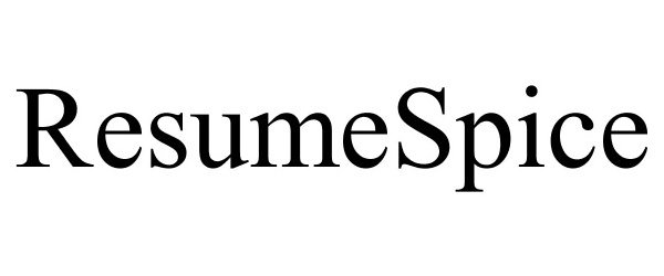 Trademark Logo RESUMESPICE