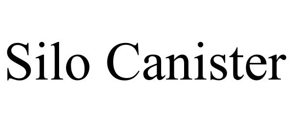 Trademark Logo SILO CANISTER