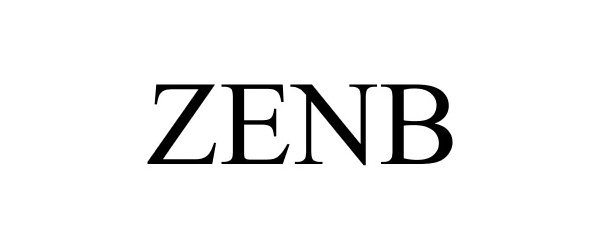 Trademark Logo ZENB