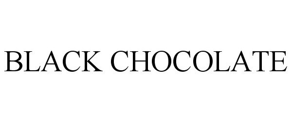  BLACK CHOCOLATE
