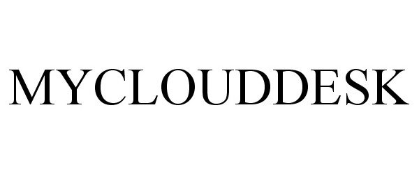 Trademark Logo MYCLOUDDESK