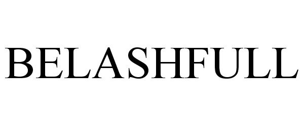 Trademark Logo BELASHFULL
