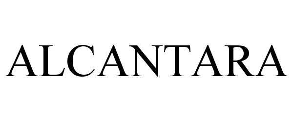 Trademark Logo ALCANTARA