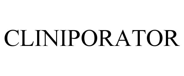 Trademark Logo CLINIPORATOR