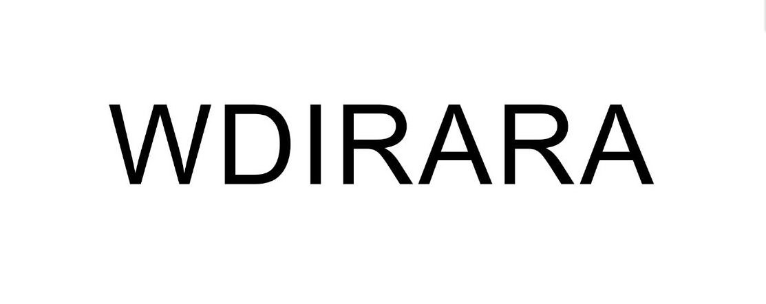 Trademark Logo WDIRARA