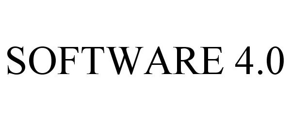 Trademark Logo SOFTWARE 4.0