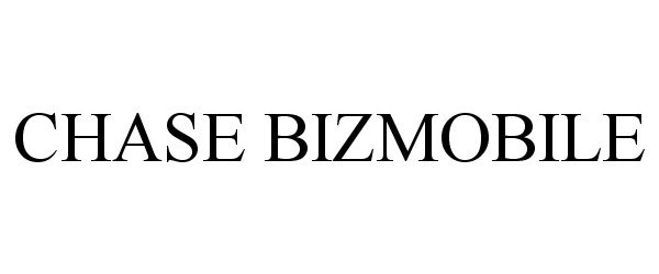 Trademark Logo CHASE BIZMOBILE