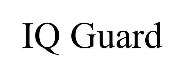 Trademark Logo IQ GUARD