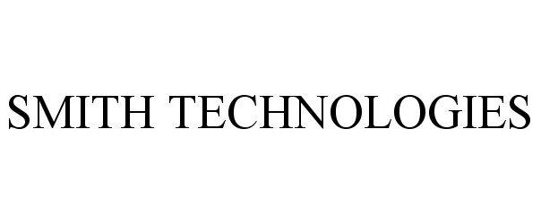 Trademark Logo SMITH TECHNOLOGIES