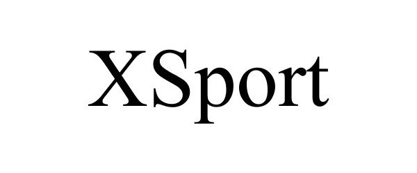 Trademark Logo XSPORT