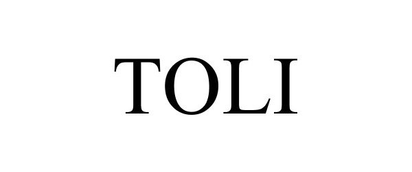 Trademark Logo TOLI