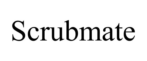 Trademark Logo SCRUBMATE
