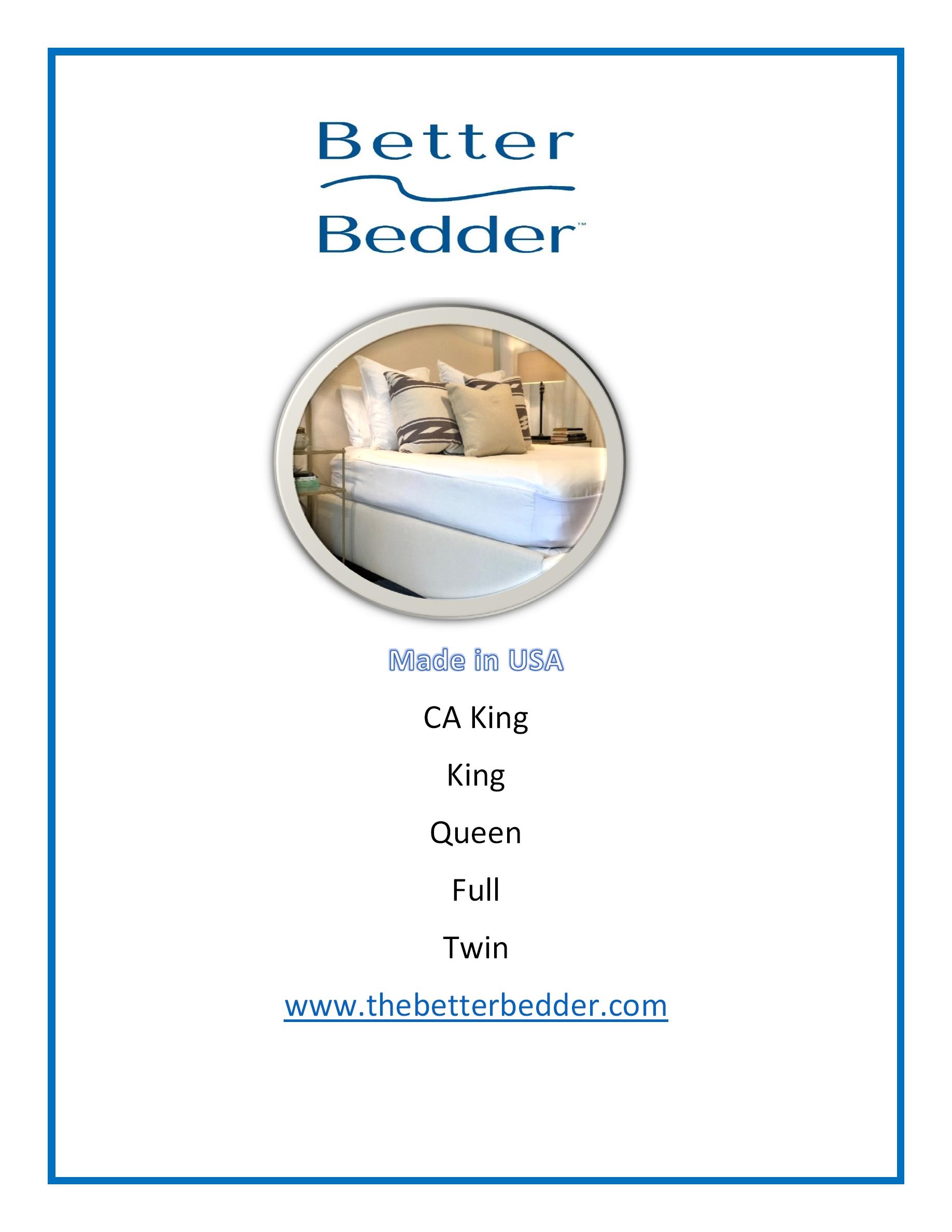 BETTER BEDDER - Cannella, Llc Trademark Registration