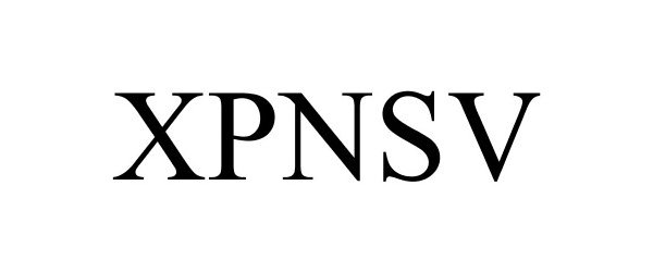 Trademark Logo XPNSV