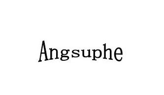 Trademark Logo ANGSUPHE