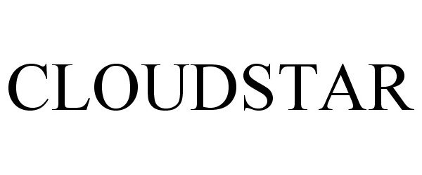 Trademark Logo CLOUDSTAR