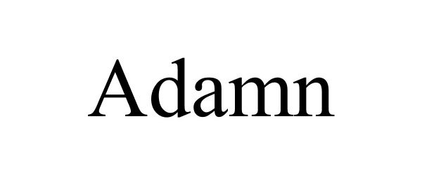 Trademark Logo ADAMN