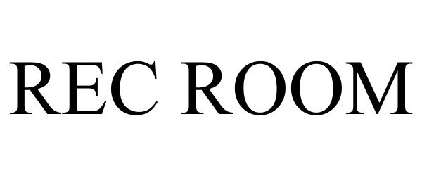 Trademark Logo REC ROOM