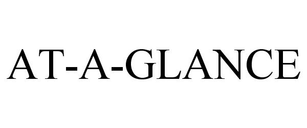 Trademark Logo AT-A-GLANCE