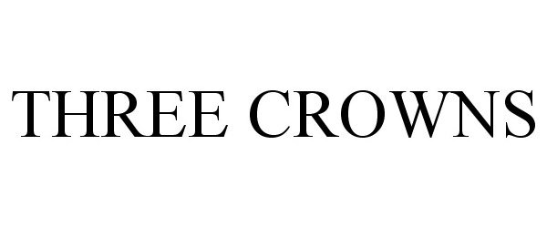Trademark Logo THREE CROWNS
