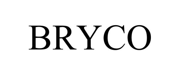 Trademark Logo BRYCO