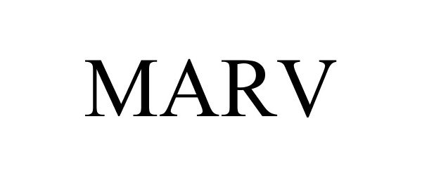 Trademark Logo MARV