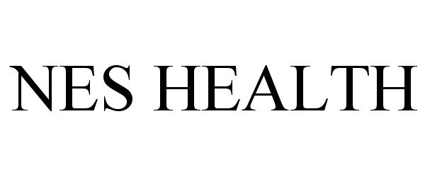 Trademark Logo NES HEALTH