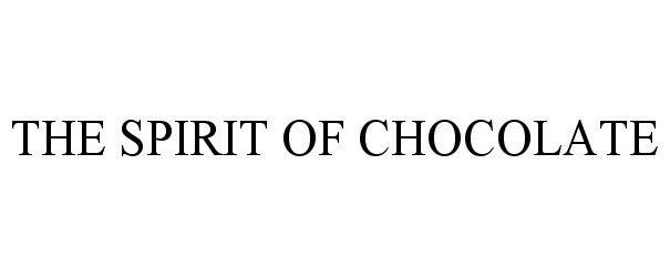  THE SPIRIT OF CHOCOLATE