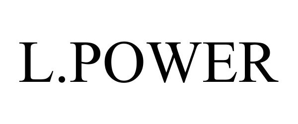 Trademark Logo L.POWER