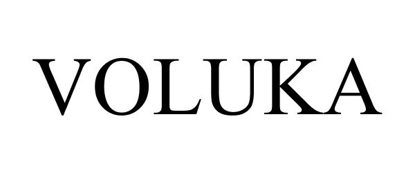Trademark Logo VOLUKA