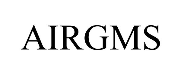 Trademark Logo AIRGMS