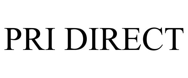 Trademark Logo PRI DIRECT