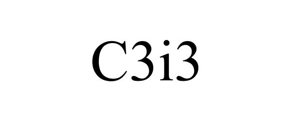 Trademark Logo C3I3