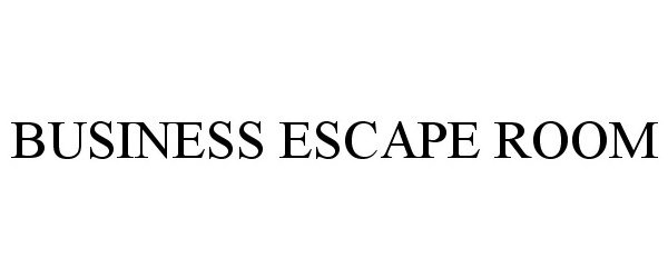  BUSINESS ESCAPE ROOM