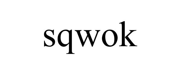  SQWOK