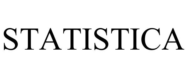 Trademark Logo STATISTICA