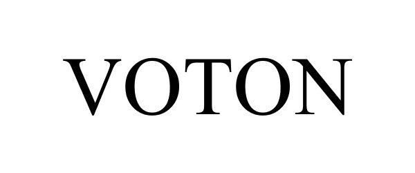 Trademark Logo VOTON