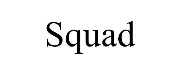 Trademark Logo SQUAD