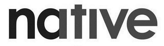 Trademark Logo NATIVE
