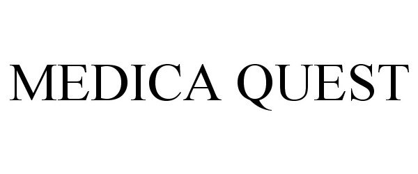Trademark Logo MEDICA QUEST