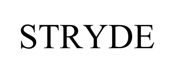 Trademark Logo STRYDE