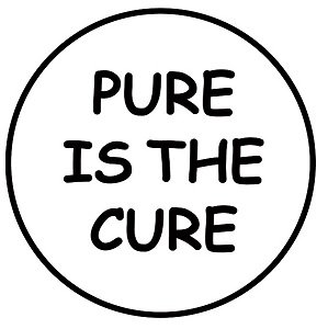Trademark Logo PURE IS THE CURE