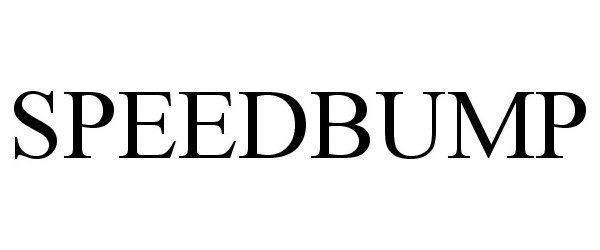 Trademark Logo SPEEDBUMP
