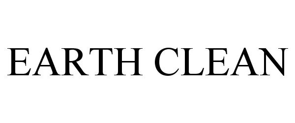 Trademark Logo EARTH CLEAN