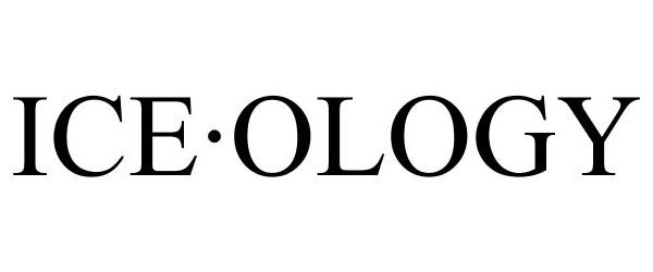 Trademark Logo ICE·OLOGY