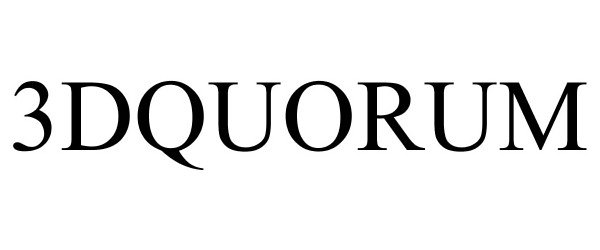 Trademark Logo 3DQUORUM