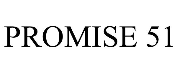 Trademark Logo PROMISE 51