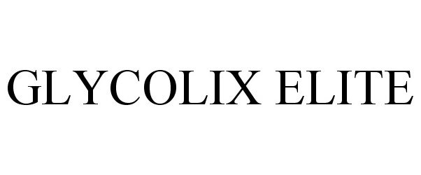 Trademark Logo GLYCOLIX ELITE