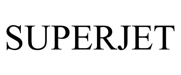 Trademark Logo SUPERJET